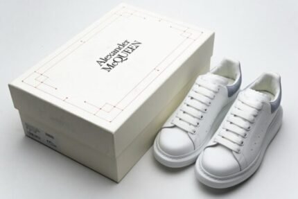 Alexander McQueen Sneaker White Blue ggh