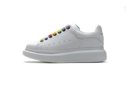 Alexander McQueen Sneaker White Rainbow
