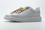 Alexander McQueen Sneaker White Rainbow f